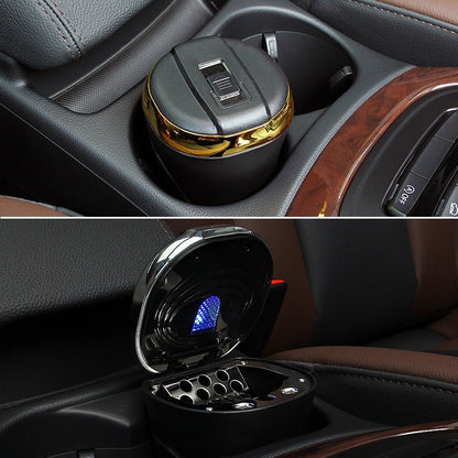 N09C Car Ashtray With Lamp And Cover Car Ashtray, N09C