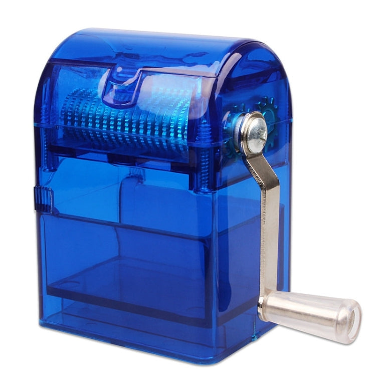 MYQ-053 Hand-cranked Cigarette Grinder Cigarette Puller Plastic Drawer Grinder, Red, Green, Black, Blue