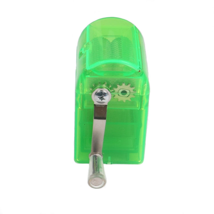 MYQ-053 Hand-cranked Cigarette Grinder Cigarette Puller Plastic Drawer Grinder, Red, Green, Black, Blue
