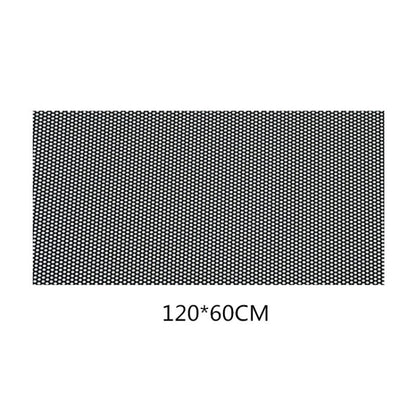 Car Electrostatic Sunshade Stickers Window Glass Sunscreen Heat Insulation Stickers Taiwanese Point Hole Film, 120 x 60cm