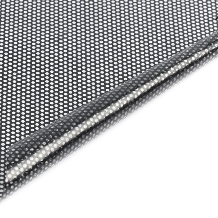 Car Electrostatic Sunshade Stickers Window Glass Sunscreen Heat Insulation Stickers Taiwanese Point Hole Film, 120 x 60cm