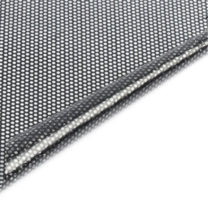 Car Electrostatic Sunshade Stickers Window Glass Sunscreen Heat Insulation Stickers Taiwanese Point Hole Film, 120 x 60cm