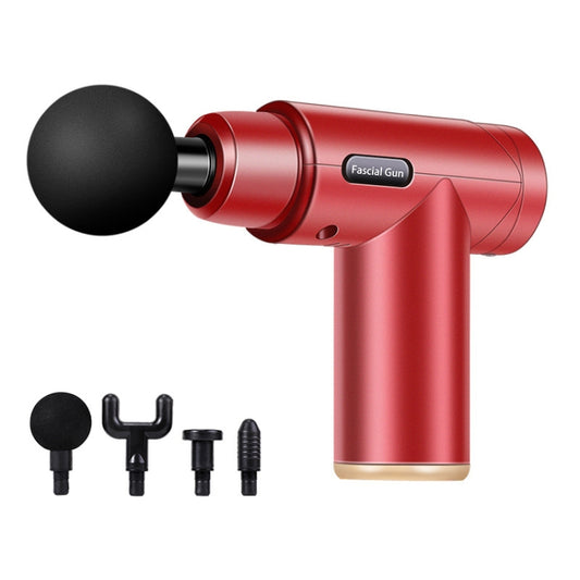 Fascia Massager Mini Electric Muscle Massager Portable Fitness Muscle Relaxing Massager, Button, LCD