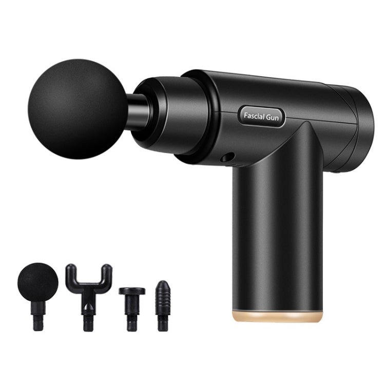 Fascia Massager Mini Electric Muscle Massager Portable Fitness Muscle Relaxing Massager, Button, LCD