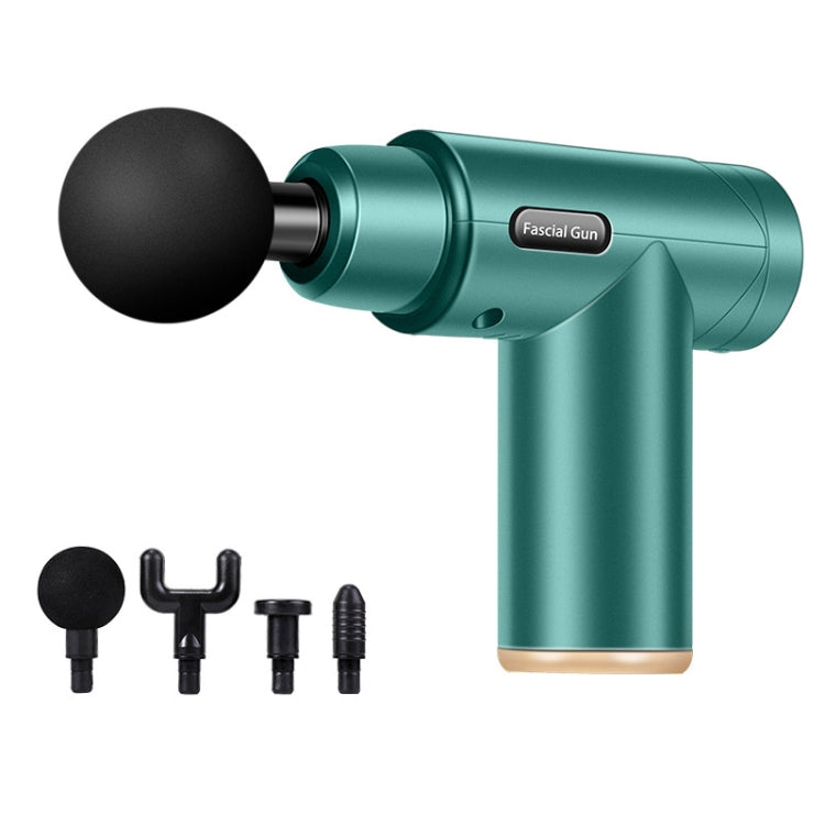 Fascia Massager Mini Electric Muscle Massager Portable Fitness Muscle Relaxing Massager, Button, LCD