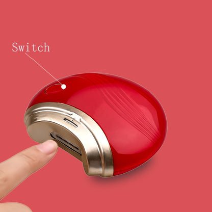 Electric Nail Clippers Automatic Nail Trimmer Splash-Proof Household Nail Clippers, Red, Pink, White