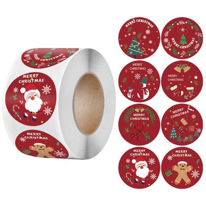 LG-210922-38-006 Christmas Cartoon Gift Stickers Stickers Label, LG-210922-38-006