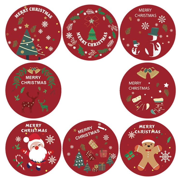 LG-210922-38-006 Christmas Cartoon Gift Stickers Stickers Label, LG-210922-38-006