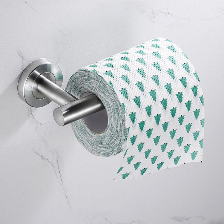 304 Stainless Steel With Grooved Bathroom Pendant Bathroom Shelf,Style:, Wire Drawing Single Rod 40cm, Wire Drawing  Towel Ring, Wire Drawing Hook, Paper Towel Holder A, Paper Towel Holder  B, Vertical Single Rod, Black Cloth Hook����������������������...