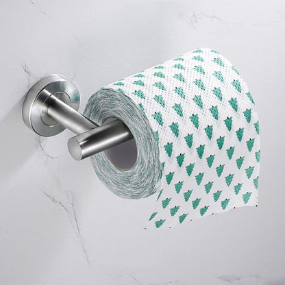 304 Stainless Steel With Grooved Bathroom Pendant Bathroom Shelf,Style:, Wire Drawing Single Rod 40cm, Wire Drawing  Towel Ring, Wire Drawing Hook, Paper Towel Holder A, Paper Towel Holder  B, Vertical Single Rod, Black Cloth Hook����������������������...