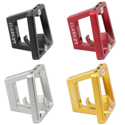 Litepro Split Pig Nose Rest Aluminum Alloy Front Shelf Installed Seat
