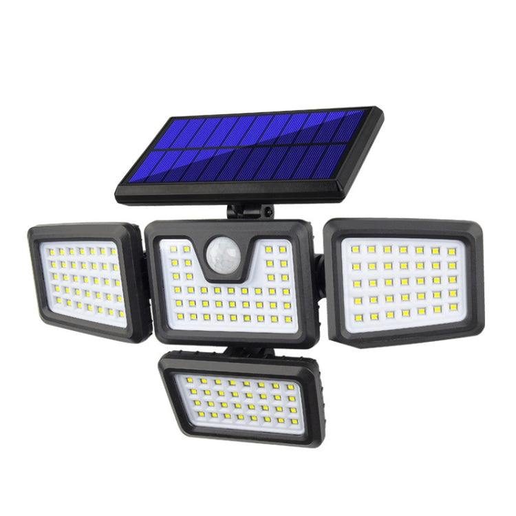 TG-TY051 4-Head Rotatable Solar Wall Light Body Sensor Outdoor Garden Waterproof Corridor Garden Lighting Street Light, Spec: