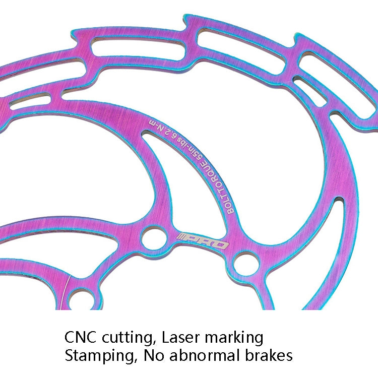 IIIPRO Bike Disc Mountain Bike Hollow Disc Dish Six Nail Brake Pad, Style:
