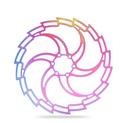 IIIPRO Bike Disc Mountain Bike Hollow Disc Dish Six Nail Brake Pad, Style: