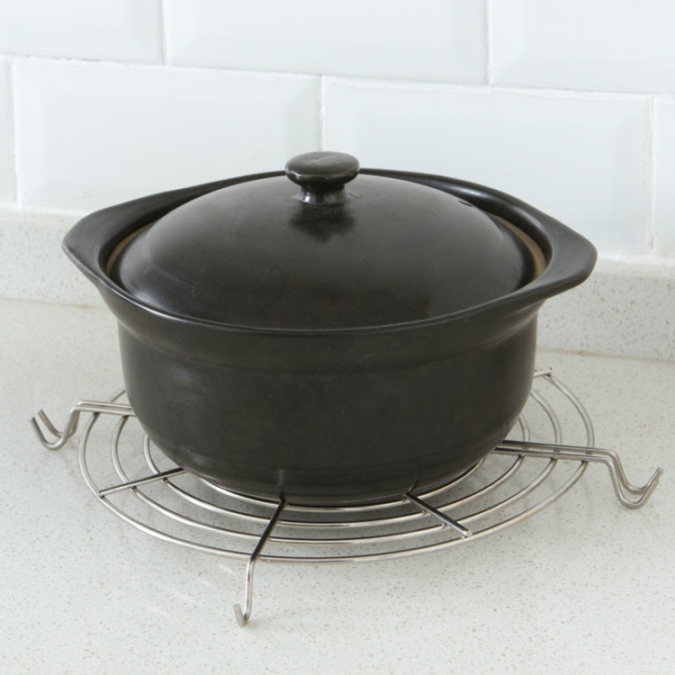 Semi-Circular Stainless Steel Drain Rack Kitchen Steamed Vegetables Rack, Size: Large 30cm, 24cm, 26cm, 30cm