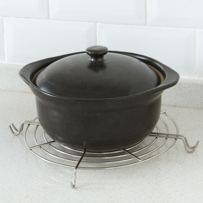 Semi-Circular Stainless Steel Drain Rack Kitchen Steamed Vegetables Rack, Size: Large 30cm, 24cm, 26cm, 30cm