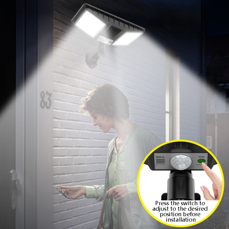 TG-TY081 LED Solar Wall Light Body Sensation Outdoor Waterproof Courtyard Lamp with Remote Control, Style:, 138 LED Integrated, 160 LED Integrated, 138 COB Integrated, 160 COB Integrated, 138 LED Splitable, 160 LED Splitable, 138 COB Splitable���������...