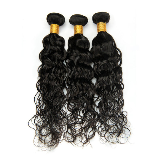 Ladies Water Wave Synthetic Fiber Hair Bun Wig, 16 Inch, 18 Inch, 20 Inch, 24 Inch