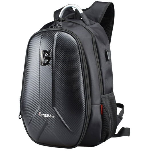 GHOST RACING GR-BB02 Men Motorcycle Riding Backpack Helmet Hard Shell Backpack Locomotive Travel Computer Bag, GR-BB02