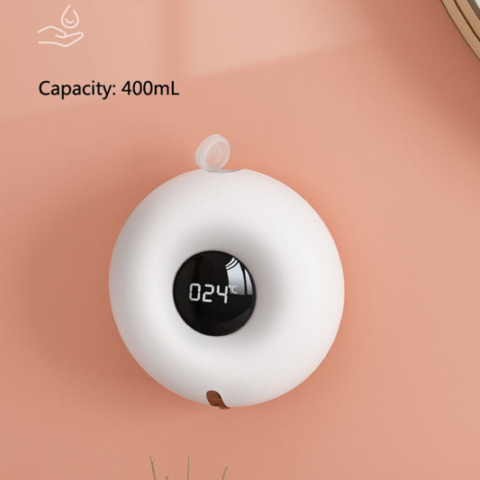 ZC01 Intelligent Wall-Mounted Hand Washing Automatic Soap Dispenser Induction Foamer, ZC01 White