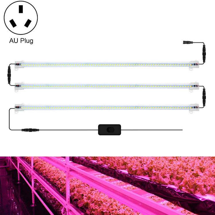 شريط مصباح LED للنباتات المنزلية ذو الطيف الكامل، الطراز: 30 سم 9 رؤوس، 30 سم 10 رؤوس، 30 سم 11 رأس، 30 سم 12 رأس، 50 سم رأس واحد، 50 سم رأسين، 50 سم 3 رؤوس، 50 سم 4 رؤوس