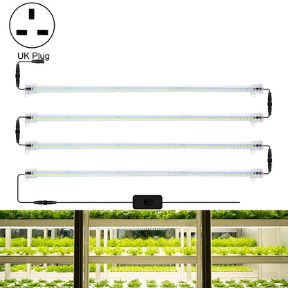 شريط مصباح LED للنباتات المنزلية ذو الطيف الكامل، الطراز: 30 سم 9 رؤوس، 30 سم 10 رؤوس، 30 سم 11 رأس، 30 سم 12 رأس، 50 سم رأس واحد، 50 سم رأسين، 50 سم 3 رؤوس، 50 سم 4 رؤوس