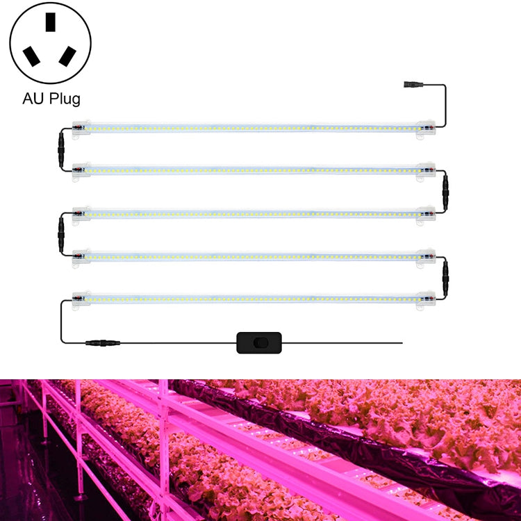 شريط مصباح LED للنباتات المنزلية ذو الطيف الكامل، الطراز: 30 سم 9 رؤوس، 30 سم 10 رؤوس، 30 سم 11 رأس، 30 سم 12 رأس، 50 سم رأس واحد، 50 سم رأسين، 50 سم 3 رؤوس، 50 سم 4 رؤوس