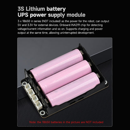 Waveshare WAVE ROVER Flexible Expandable 4WD Mobile Robot Chassis, Onboard ESP32 Module