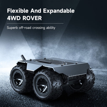 Waveshare WAVE ROVER Flexible Expandable 4WD Mobile Robot Chassis, Onboard ESP32 Module