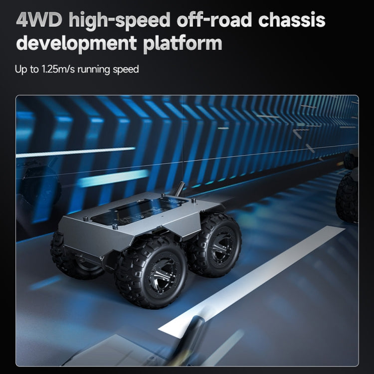 Waveshare WAVE ROVER Flexible Expandable 4WD Mobile Robot Chassis, Onboard ESP32 Module