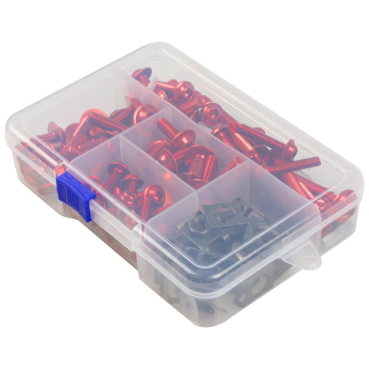 177 PCS/ Box Motorcycle Modification Accessories Windshield Cover Set Screw, Black, Red, Gold, Blue, Silver, Green