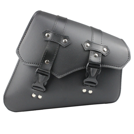 Motorcycle Side Box Package Fast Demolition Triangle Side Bag Leather Cycling Bag, Side Box Package