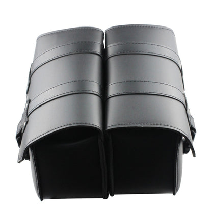Motorcycle Side Box Package Fast Demolition Triangle Side Bag Leather Cycling Bag, Side Box Package