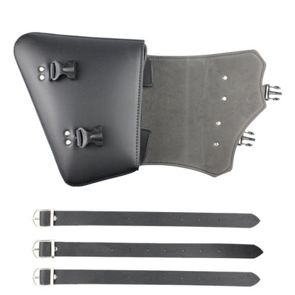 Motorcycle Side Box Package Fast Demolition Triangle Side Bag Leather Cycling Bag, Side Box Package