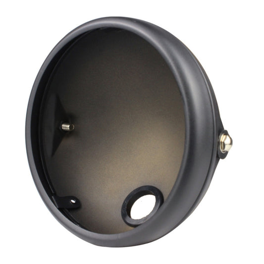 Motorcycle Headlights Rear Shell 7 Inch Front Headlight Modified Protection Lamp Housing, Headlights Rear Shell