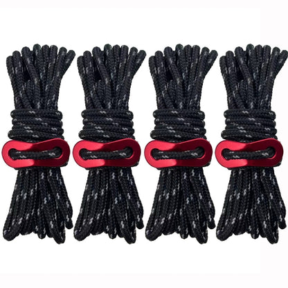 Outdoor Camping Tent Canopy Wind Rope Luminous Multi-Function Wind Rope Buckle Tent Fixed Rope