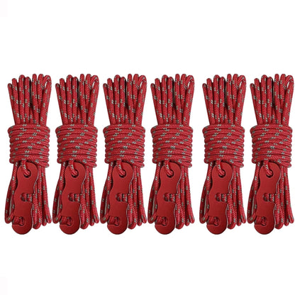 Outdoor Camping Tent Canopy Wind Rope Luminous Multi-Function Wind Rope Buckle Tent Fixed Rope