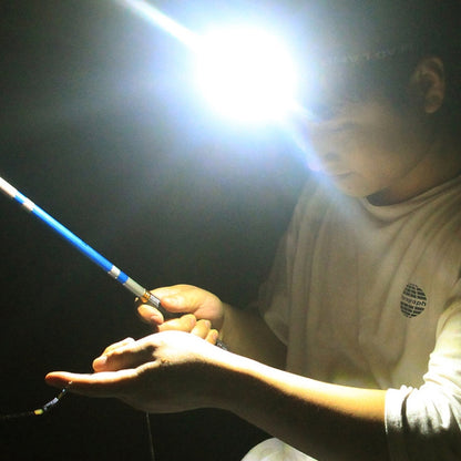 Fishing Headlight Induction Night Fishing Clip Cap Lamp Head-Wearing Small Super Bright Light Rechargeable Cap Clip Lamp,Style:, Basic Edition, Upgraded Version, Ultimate Edition (Black), Ultimate Edition  (Red)