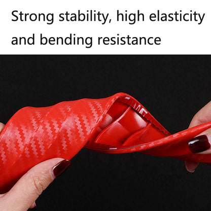 Car Front Rear Bumper Anti-Collision And Anti-Scratch Strips Body Scratch Decoration Stickers, Color:, Black, White, Red, Gray