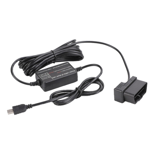 H525 Driving Recorder OBD Radar Line Microwave Induction Antihyline With Low Voltage Protection Car Power Cable, Driving Recorder OBD Radar Line