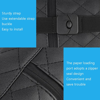 2 PCS GM-020 Car Sun Visor Chair Back Mount Car Paper Towel Box