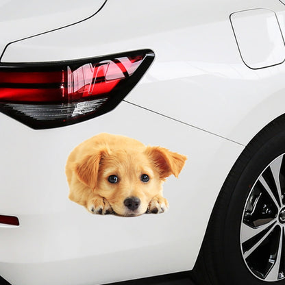 3D Simulation Dog Car Stickers Rain-Proof Sunscreen Car Sticker Scratch Shaving Decoration Stickers, Style 1 Small, Style 2 Small, Style 3 Small, Style 4 Small, Style 5 Small, Style 1 Large, Style 2 Large, Style 3 Large, Style 4 Large, Style 5 Large