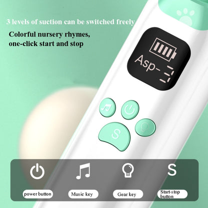Infant Electric Nasal Aspirator With 3-gear Adjustable Nasal Clearer, Electric Nasal Aspirator