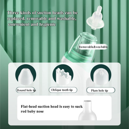 Infant Electric Nasal Aspirator With 3-gear Adjustable Nasal Clearer, Electric Nasal Aspirator