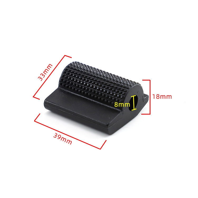 10 PCS Motorcycle Gear Shift Protective Cover Riding Shoe Cover, Red, Orange, Green, Blue, Black
