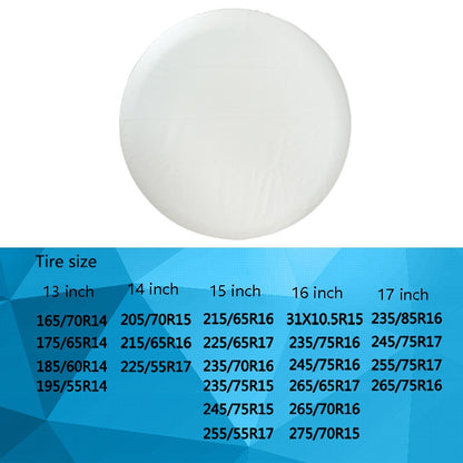 PVC Tire Cover Waterproof And Dust-Proof Car Spare Tire Cover, Size:, 13 inch, 14 inch, 15 inch, 16 inch, 17 inch