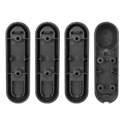 Electric Scooter Wheel Four-way Side Decorative Cover With Reflective Strips & Screws For Xiaomi Mijia 1S / Pro 2