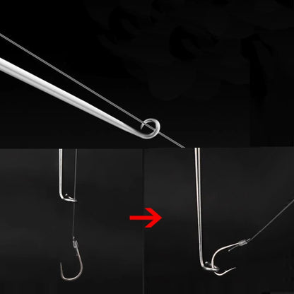 5 PCS Fishing Line Unhooker Deep Throat Hook Lifter Accessories For Fishing
