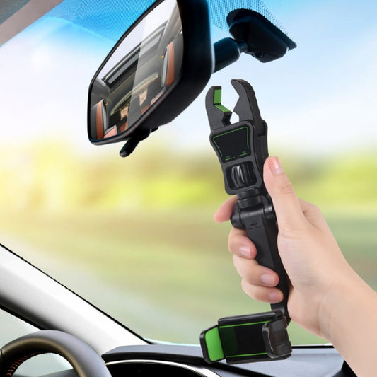 Car Rearview Mirror Mobile Phone Holder Pillow Universal Car Mobile Phone Holder, H02