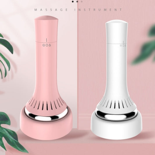 Moxibustion Open Flame Smokeless Introduction Of Massage Equipment, Cherry Pink, Pearl White